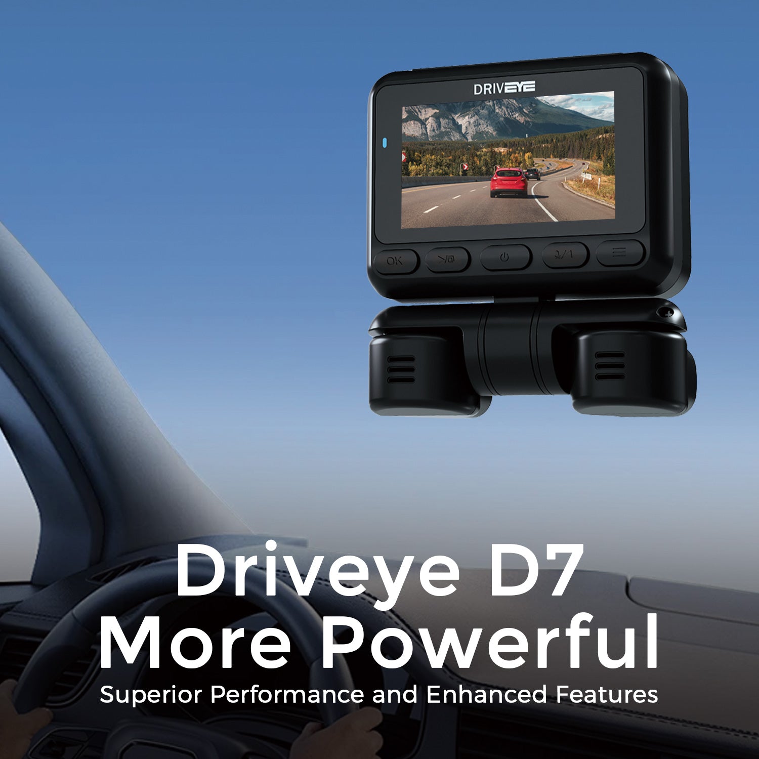 DRIVEYE D7 4-Channel Dash Cam