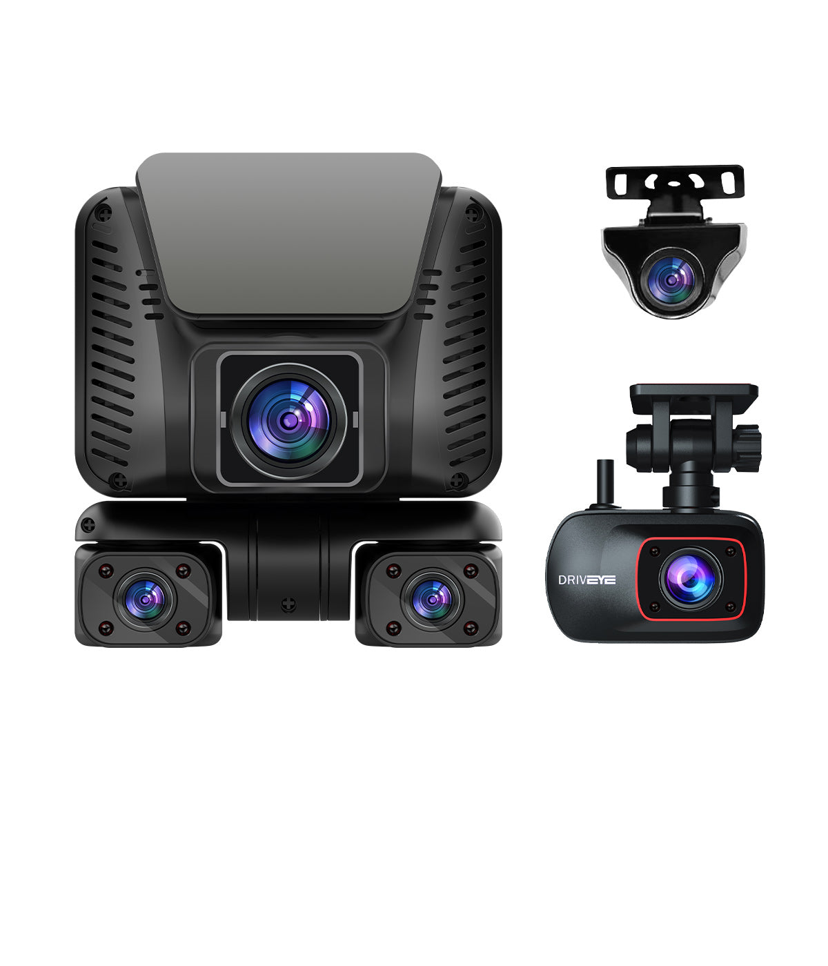 DRIVEYE D9 4-Channel Dash Cam