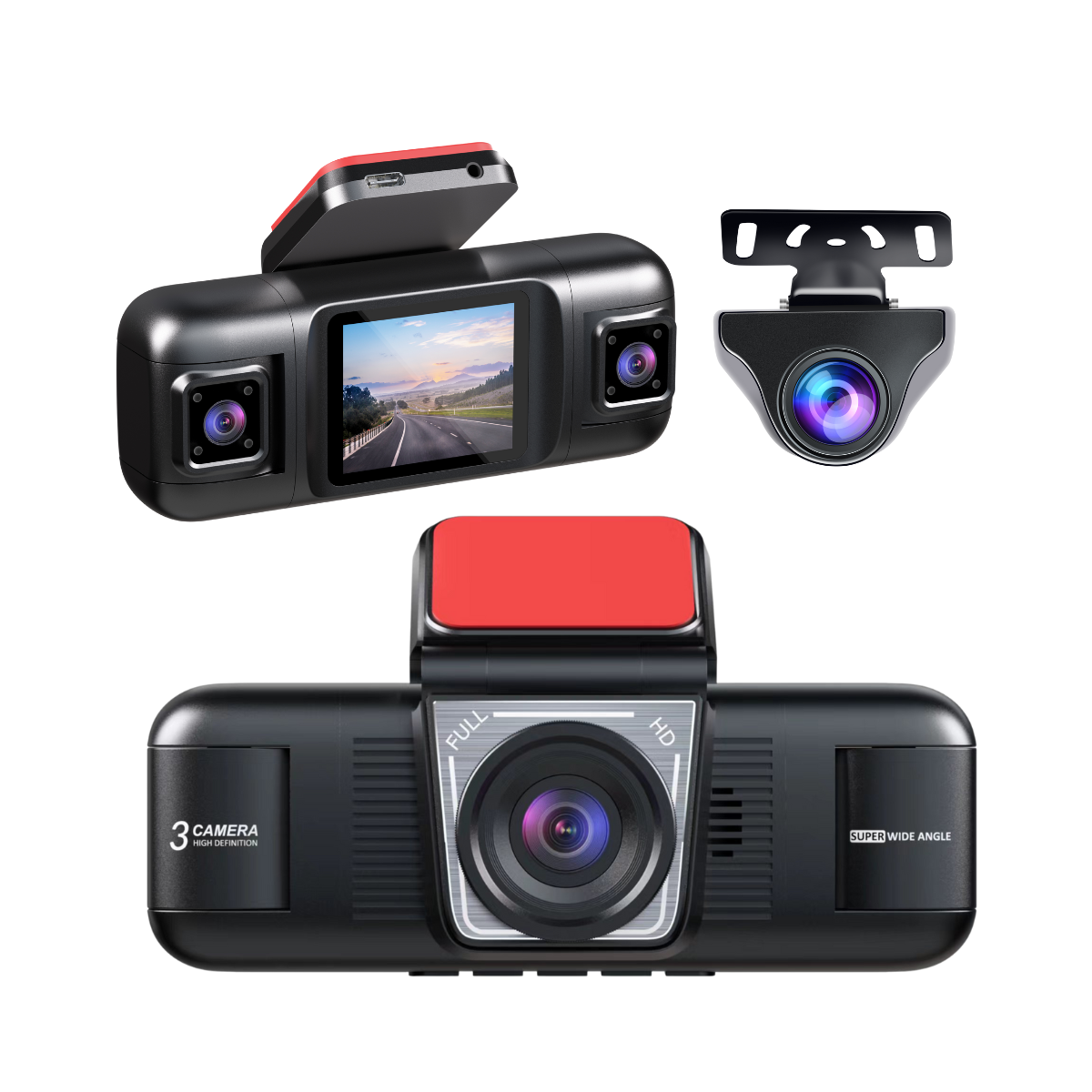 DRIVEYE R7 4-Channel Dash Cam